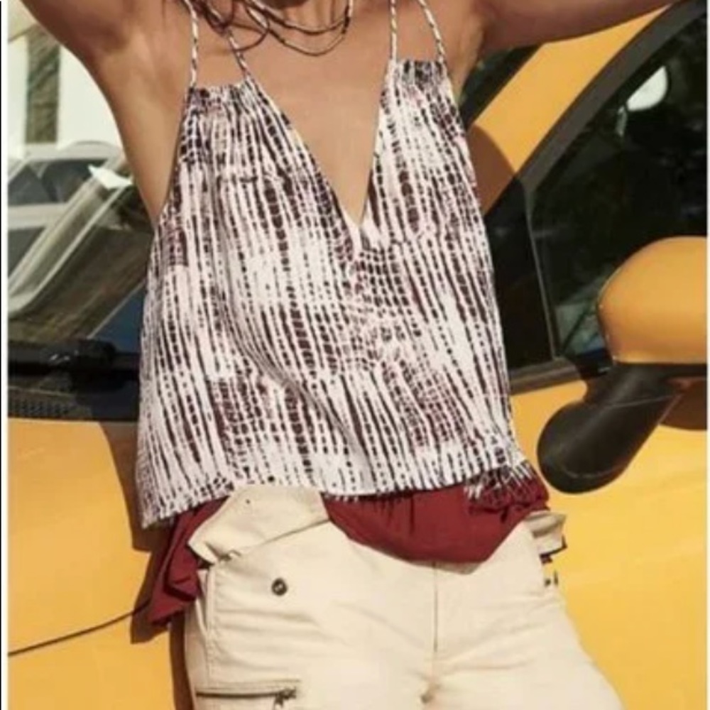 Like New! XL Anthropologie boho strappy tank top